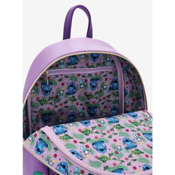 Loungefly Disney Lilo & Stitch Scrump Reading Mini Backpack main image 4
